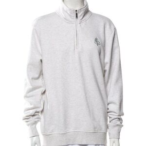 4 Seasons Gray Half-Zip Sweater